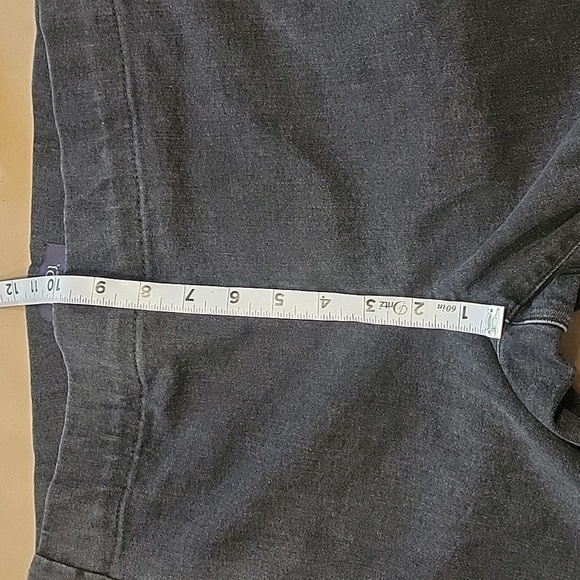 NYDJ Size M Washed Black Denim Pull On Pants - Picture 4 of 12